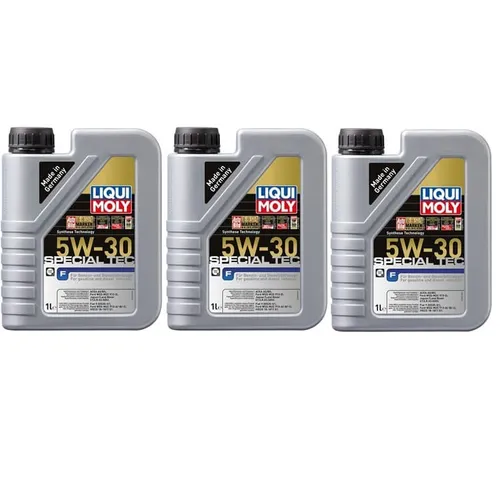 3x 1 Liter Liqui Moly 3852 Special Tec F 5W-30 für Ford