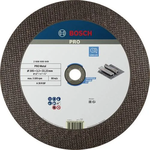 Bosch Accessories 2608600649 Trennscheibe gerade 300mm 1 St. Metall