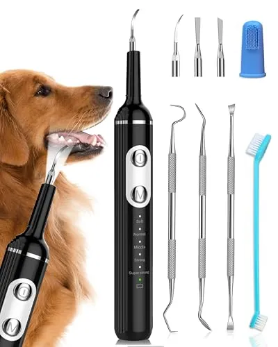 Stim-U-Dent Ultraschall Zahnreinigungsset für Hunde