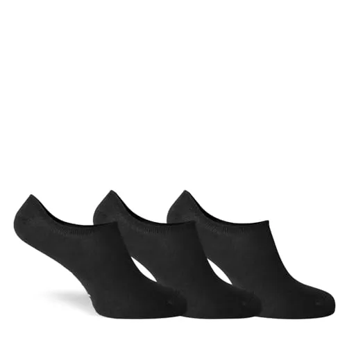 Reebok Unisex Socken Te Invisible Sock 3P, Black, GH0424, S