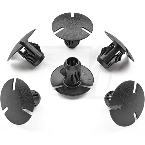 10x Kofferraum Teppich Befestigungs Clip | A0009914795 in schwarz von MYBA-S