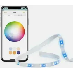 Eve Light Strip - 2 m smarter LED-Lichtstreifen, dimmbar und selbstklebend, brillante Farben und einfache App-Steuerung mit Apple HomeKit