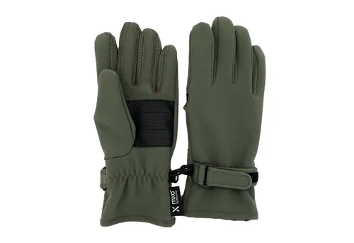 MAXIMO Strickhandschuhe KIDS-Fingerhandschuhe Softshell, Klettriegel (2-St)