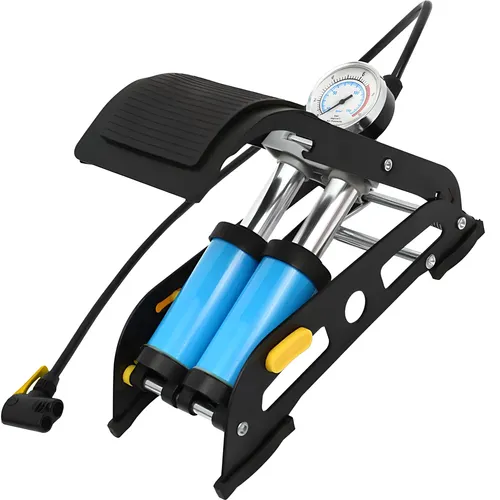 Produktbild 2-Zylinder Fußpumpe mit Manometer