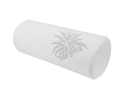 Bestlivings Nackenstützkissen, Bezug: Polyester mit Aloe Vera Veredelung, Nackenrolle (42x15cm), Nackenkissen mit Memory-Effekt