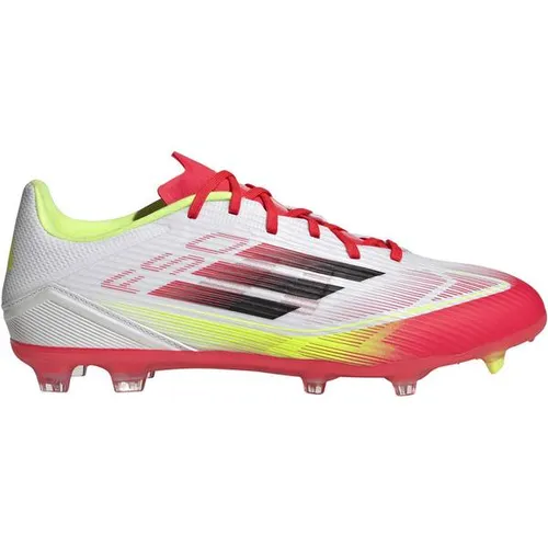 adidas F50 League Fußballschuhe FG/MG - Unisex Fußballschuhe mit regulärer Passform und Fiberskin Obermaterial, ideal für verschiedene Böden dank der 360 FG/MG Außensohle.