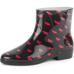 Ladeheid Regenstiefelette Damen LAZT201802 – Komfortable Gummistiefel für jeden Anlass - Hochwertige, halbhohe Damen Regenstiefel aus robustem PVC, ideal für Gartenarbeit, Spaziergänge und den Alltag. Wasserfest, leicht zu reinigen und in verschiedenen Größen erhältlich.