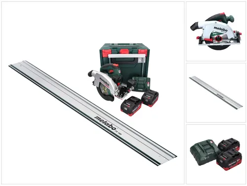 Metabo KS 18 LTX 66 BL Akku Handkreissäge 18 V mit 2 Akkus