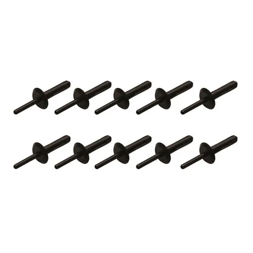 Kunststoffnieten, 6,3 x 25,2 mm, 10-tlg., passend für BGS 8463