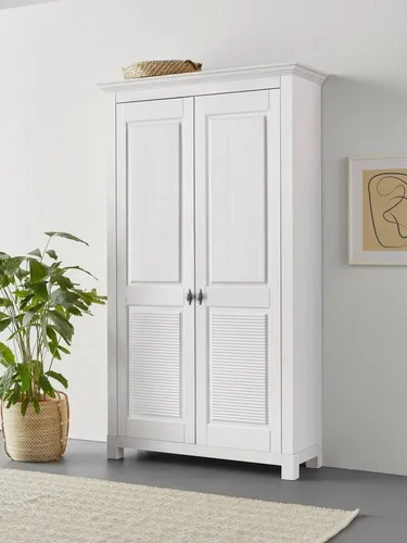 Home affaire Schuhschrank Rauna aus massiver Kiefer in weiß von Home Affaire