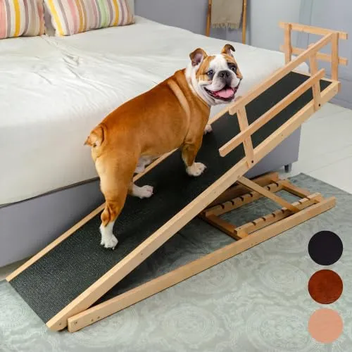 Hunderampe Bett PRIORPET aus Birkenholz von PRIORPET