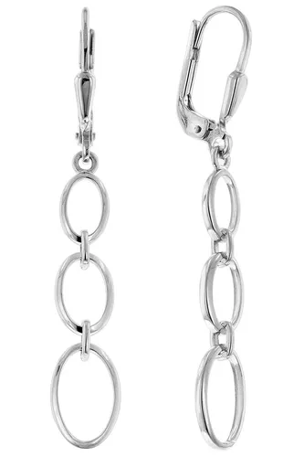 TRENDOR Schmuck Damen-Ohrringe 925 Silber Ohrhänger 68354