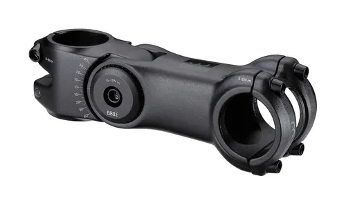 BBB Cycling Highfix Os Fahrradlenkervorbau - Einstellbar für optimalen Fahrkomfort - Fahrradvorbauten mit einstellbarem Winkel von -40° bis +40° für individuellen Fahrstil. Hergestellt aus robustem 6061 T6-Aluminium, ideal für jedes Wetter.