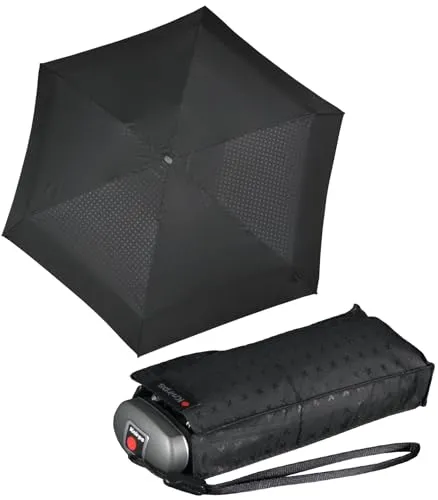Knirps mini Taschenschirm Travel mat Cross