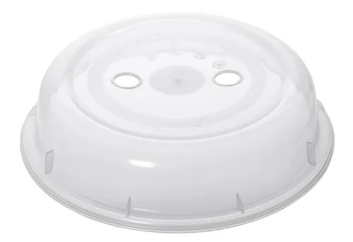 Wüllner + Kaiser Abdeckhaube Mikrowellen-Abdeckhaube Kunststoff Ø 26 cm, 6 cm transparent