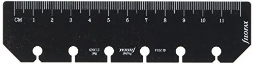 Filofax 213609 Pocket Lineal/Lesezeichen, schwarz in schwarz von Filofax