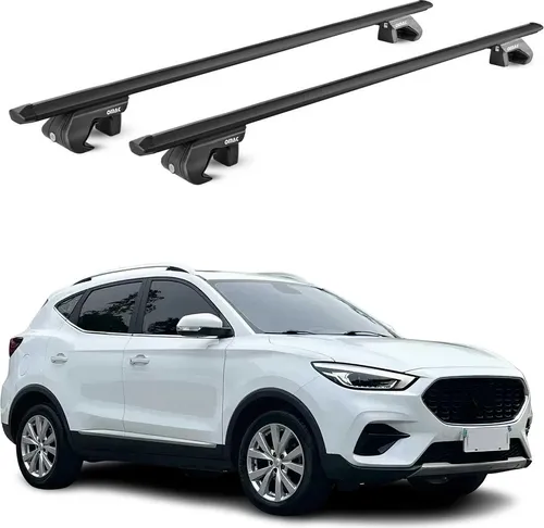 OMAC Dachträger für MG ZS 2017-2025, Alu Schwarz, 2-teilig