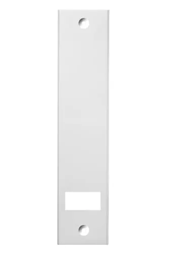 Schellenberg 13503 Rolladengurt Abdeckung Lochabstand 26 cm, Standard Maxi, für Gurtwickler und Einlasswickler, weiß