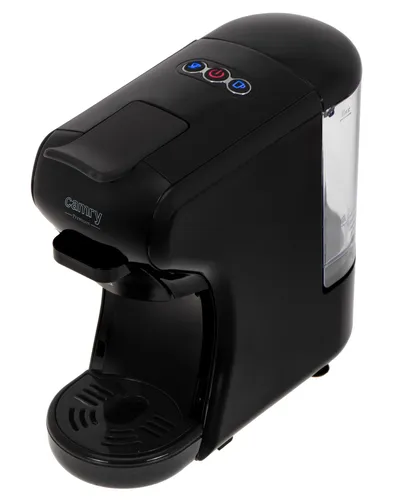 CAMRY ADLER Multi-Kapsel-Espressomaschine - 1450 W, 19-bar Pumpendruck - 1-Tassen-Kaffeemaschinen mit schnellem Aufheizen in nur 20 Sekunden und vielseitiger Kompatibilität für gemahlenen Kaffee und Kapseln.
