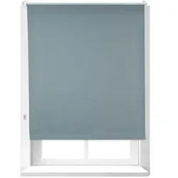 Relaxdays Verdunkelungsrollo grau 60 bis 120 breit Anthrazit,Silber