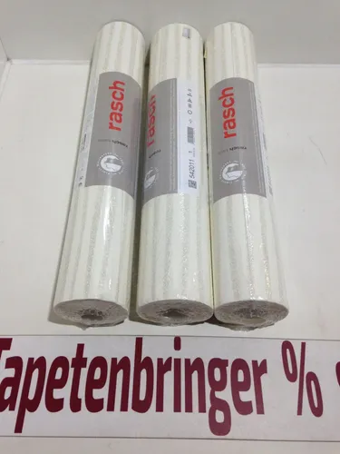 Vliestapete rasch Glam 3 x 542011 in silber von Rasch