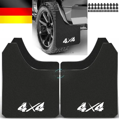 Original Schmutzfänger für Dacia Duster II | Komplett Set 4 Stück - Schmutzfänger für alle 4 Räder, einfach zu installieren und straßenzugelassen. Ideal für optimalen Spritzschutz und Schutz des Fahrzeugs.