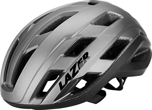 Lazer Strada KinetiCore Rennrad-Helm M (55-59 cm) - Matte Titanium - Fahrradhelme mit KinetiCore Technologie für maximalen Schutz und geringes Gewicht, ideal für ambitionierte Rennradfahrer.