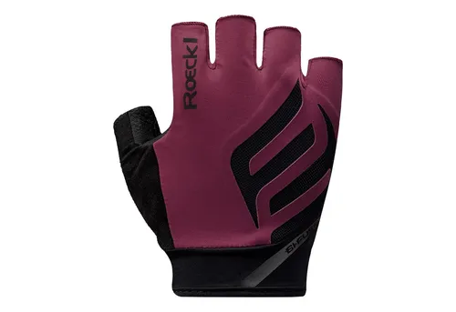 Roeckl Iton 2 Fahrradhandschuhe (Größe 7, pink) - Sportlicher Kurzfingerhandschuh mit Bi-Fusion Dämpfung für optimalen Grip und Komfort beim Radfahren.