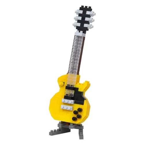 NANOBLOCK NBC-347 Electric Guitar Yellow