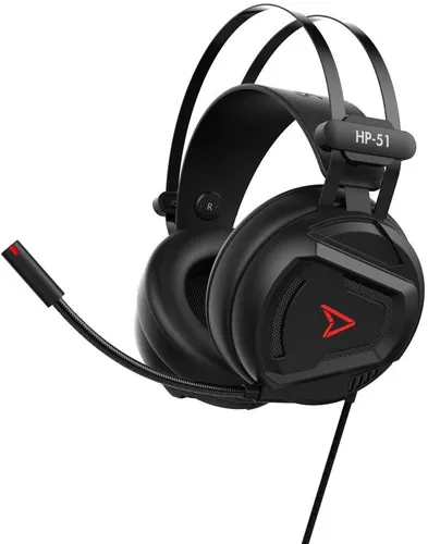 Steelplay HP51 Gaming-Headset - Kabelgebundenes Gaming-Headset mit ohrumschließenden Kopfhörern für erstklassigen Klang und Komfort, ideal für lange Gaming-Sessions.