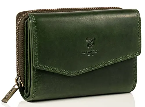 Geldbeutel & Geldklammern Grün von Matador