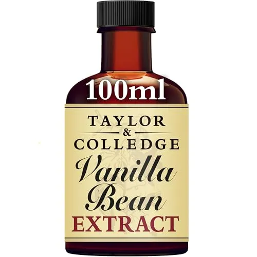 Taylor & Colledge Vanilla Bean Extract, Fairtrade Organic, 100ml