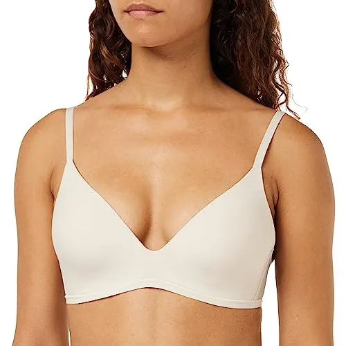 Sloggi BH Soft Adapt Push-Up Bra Beige Large Damen - Funktionsunterwäsche mit innovativer Soft Adapt-Technologie für perfekten Komfort und dezenten Push-up-Effekt, ideal für den Alltag.