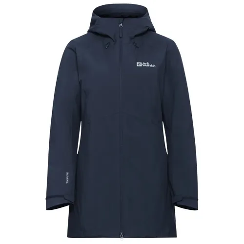 JACK WOLFSKIN Damen Funktionsjacke HEIDELSTEIN INS JKT W - Funktionsjacke für Damen, wasserdicht und atmungsaktiv dank TEXAPORE CORE, ideal für Wind und Wetter, mit einstellbarer Kapuze und drei praktischen Taschen.