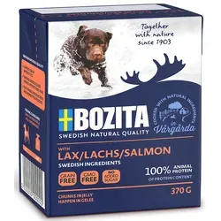 BOZITA Hund: Lachs in Gelee 370g von Bozita
