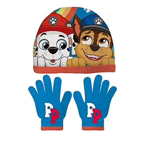 ARDITEX PW14827 Nickelodeon-Patrol-Set mit magischen Handschuhen und Mütze aus Polyester