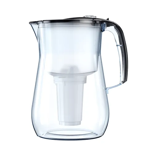 Aquintos Wasseraufbereitung Tischwasserfilter AQUAPHOR Provence A5 - Effizienter Tischwasserfilter für sauberes Trinkwasser, erhältlich in elegantem Weiß oder Schwarz, inklusive A5 Aqualen Kartusche.