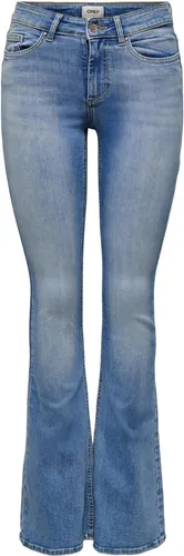ONLBLUSH MID Flared DNM TAI467 NOOS - Jeans im klassischen und eleganten Look, bietet höchsten Tragekomfort und lässt sich unkompliziert up- oder downdressen.