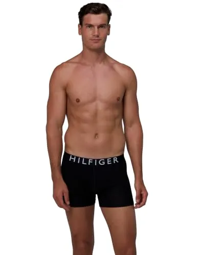 Tommy Hilfiger Herren Boxershorts 3er Pack – Schwarz (M) von Tommy Hilfiger
