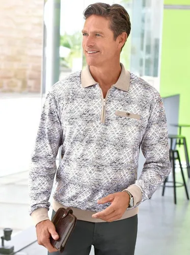 Witt T-Shirt Langarm-Poloshirt . von Witt