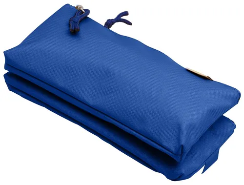 Oxford Doppel-Schlamper-Etui Polyester blau