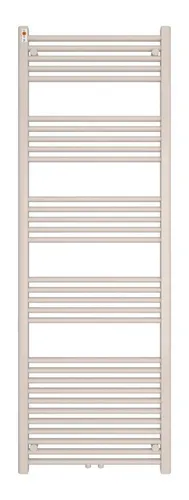 MERT Badheizkörper Handtuchtrockner - Weiß mit Mittelanschluss - Heizkörper für Bad und Küche, bietet effizientes Trocknen von Handtüchern und hat eine 5-jährige Herstellergarantie.