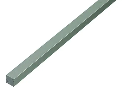 Alberts 470098 Vierkantstange | Aluminium, natur | 1000 x 10 x 10 mm