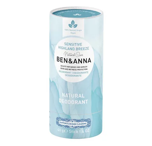 Ben & Anna Deo-Stift Papertube Deo Stick - Sensitive Highland Breeze 40g