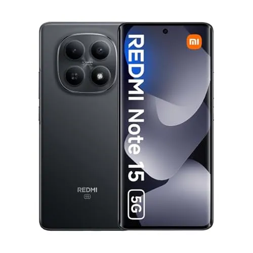 XIAOMI Redmi Note 15 5G 8GB-256GB (Midnight Black) Dual SIM