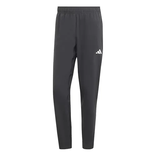 adidas Herren Train Essentials Training Woven Pants - Fitnesshosen mit AEROREADY-Technologie für trockenen Komfort, elastischem Bund und praktischen Reißverschlusstaschen – ideal für dein Training.
