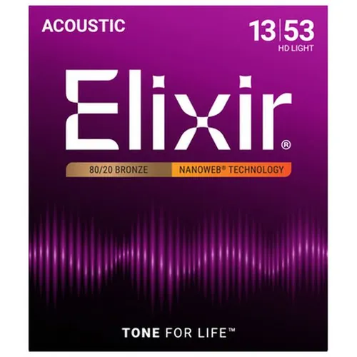 Elixir 11182 80/20 Bronze HD Light