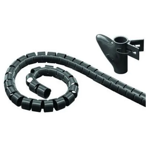 MediaRange Kabelbündel-Schlauch durchschnitt 20mm 2.5m schwa