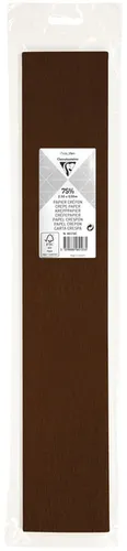 Rolle Krepppapier in schokolade - 95173C Clairefontaine