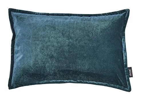 done. Cushion Glam Kissenhülle 40x60 cm in Petrol - Zierkissenbezug aus hochwertigem Samt, schadstoffgeprüft nach OEKO-TEX, pflegeleicht und ideal für stilvolle Akzente in Ihrem Wohnraum.